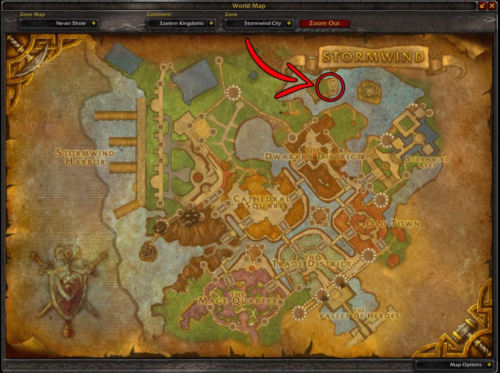 mop alliance portal from stormwind to pandaria mists of pandaria classic