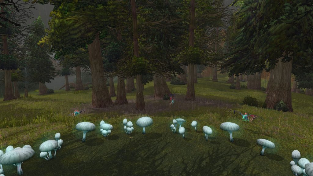 one with nature mushroom circle tirisfal glades